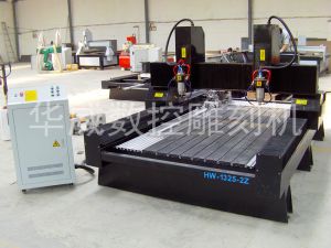 咸阳三原县双头立体多功能石材雕刻机HW-1325-2Z